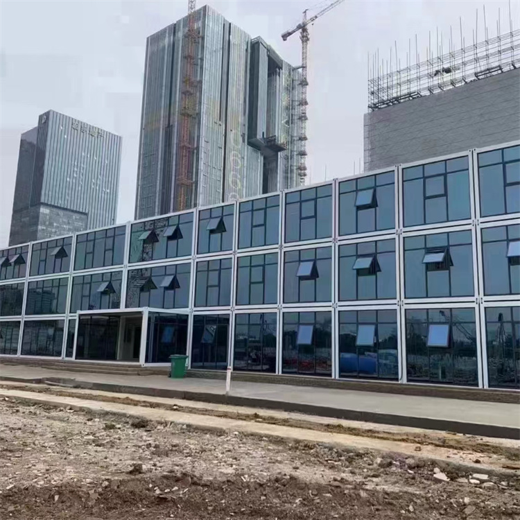 户外打包箱 商业街网红集装箱 加厚钢材 住人活动房